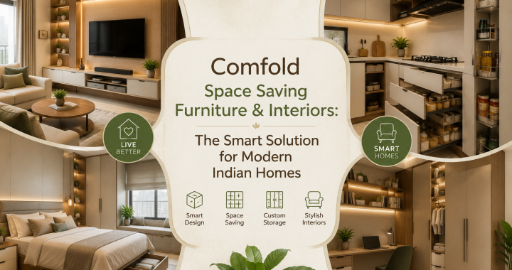 Comfold Space Saving Furniture & Interiors: The Smart Solution for Modern Indian Homes