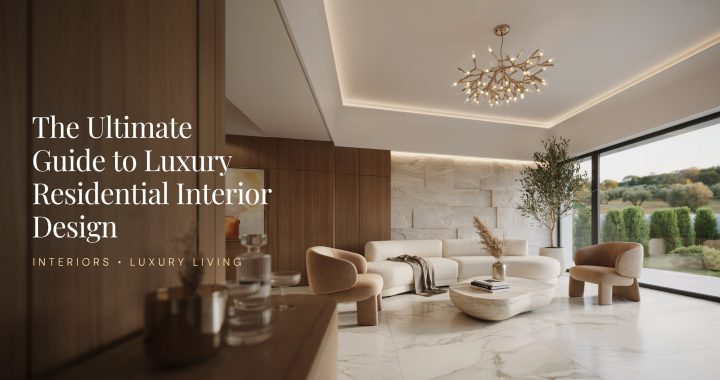 The Ultimate Guide to Luxury Residential Interior Design