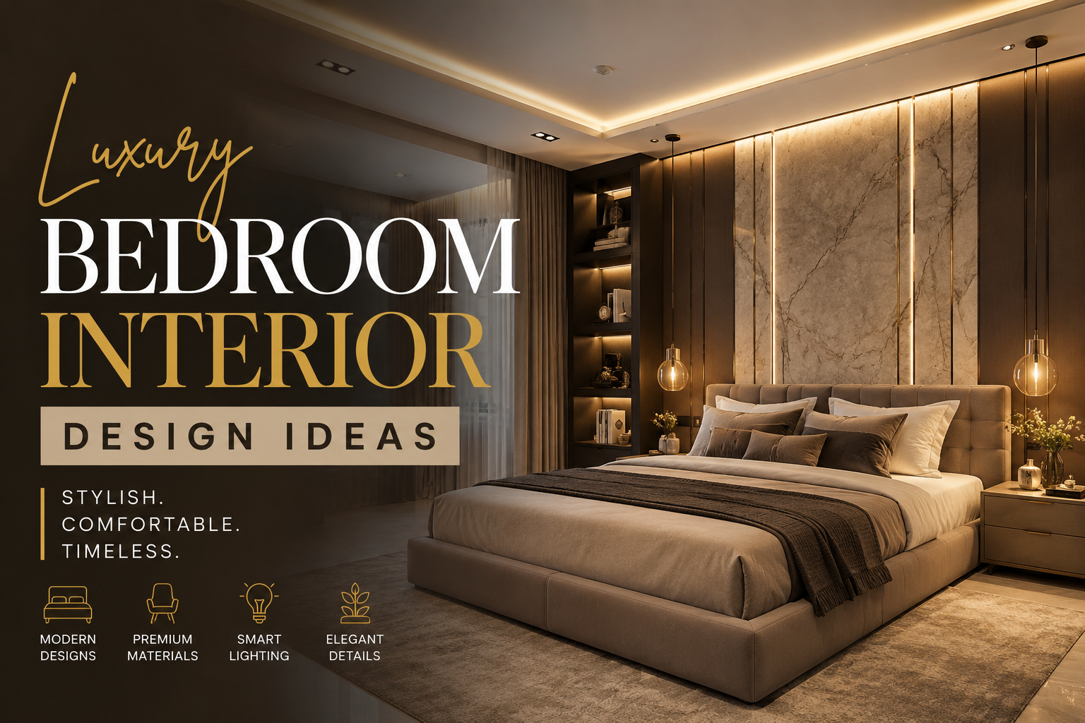 luxury bedroom interior design